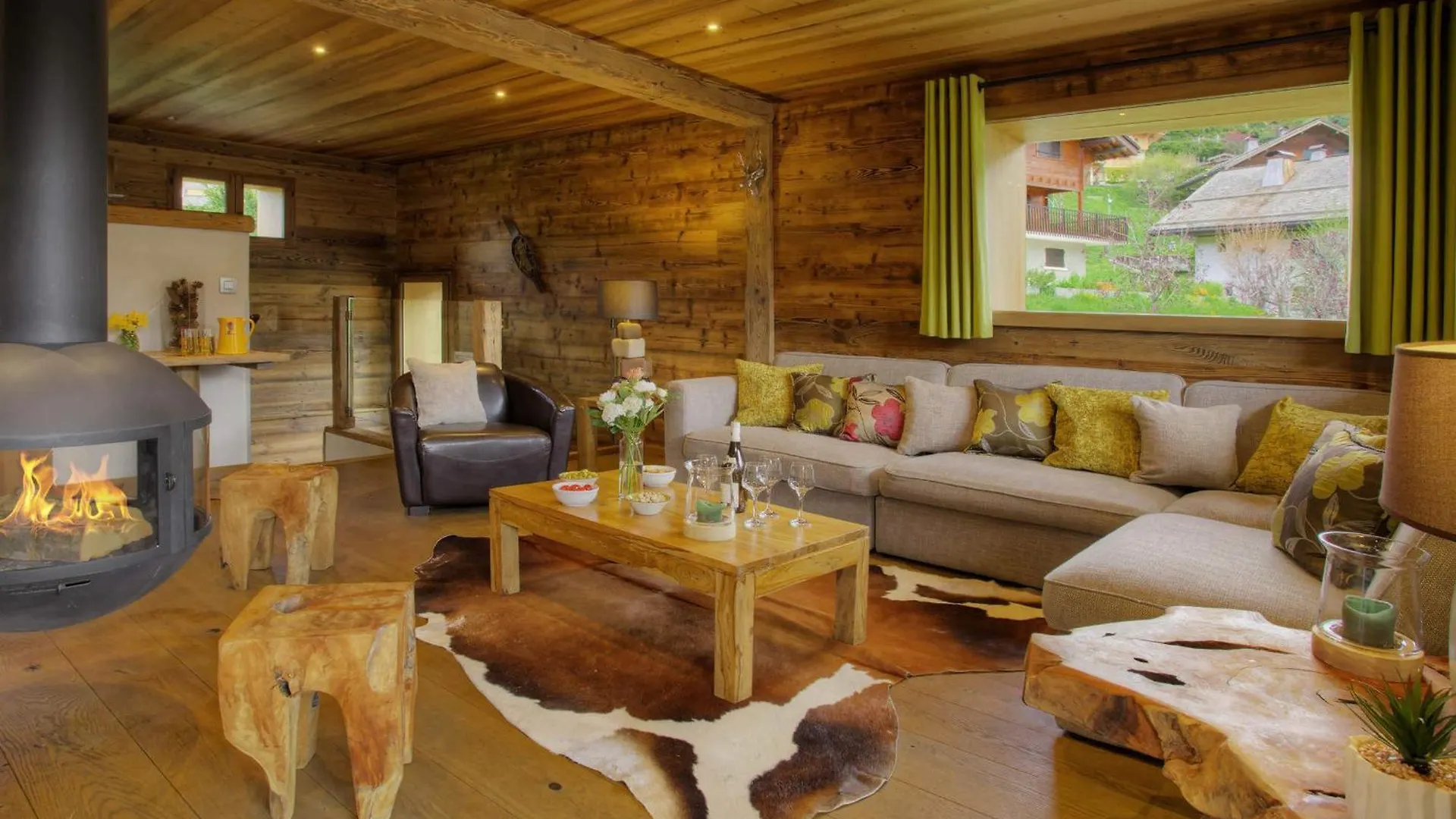 Chalet 4**** Pour 10, Spa, Proche Pistes La Clusaz - Fr-1-304-303