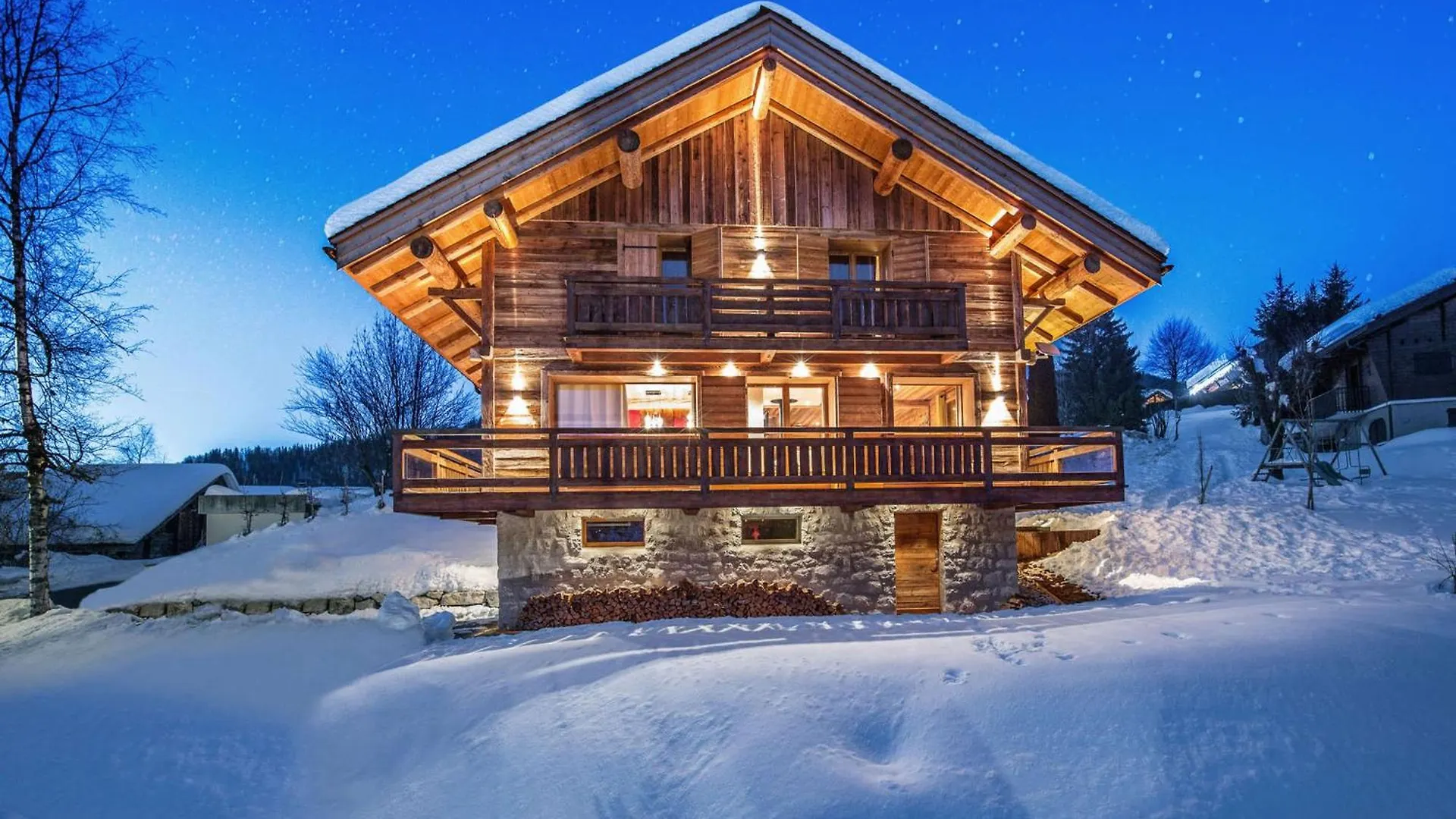 Chalet 4**** Pour 10, Spa, Proche Pistes La Clusaz - Fr-1-304-303